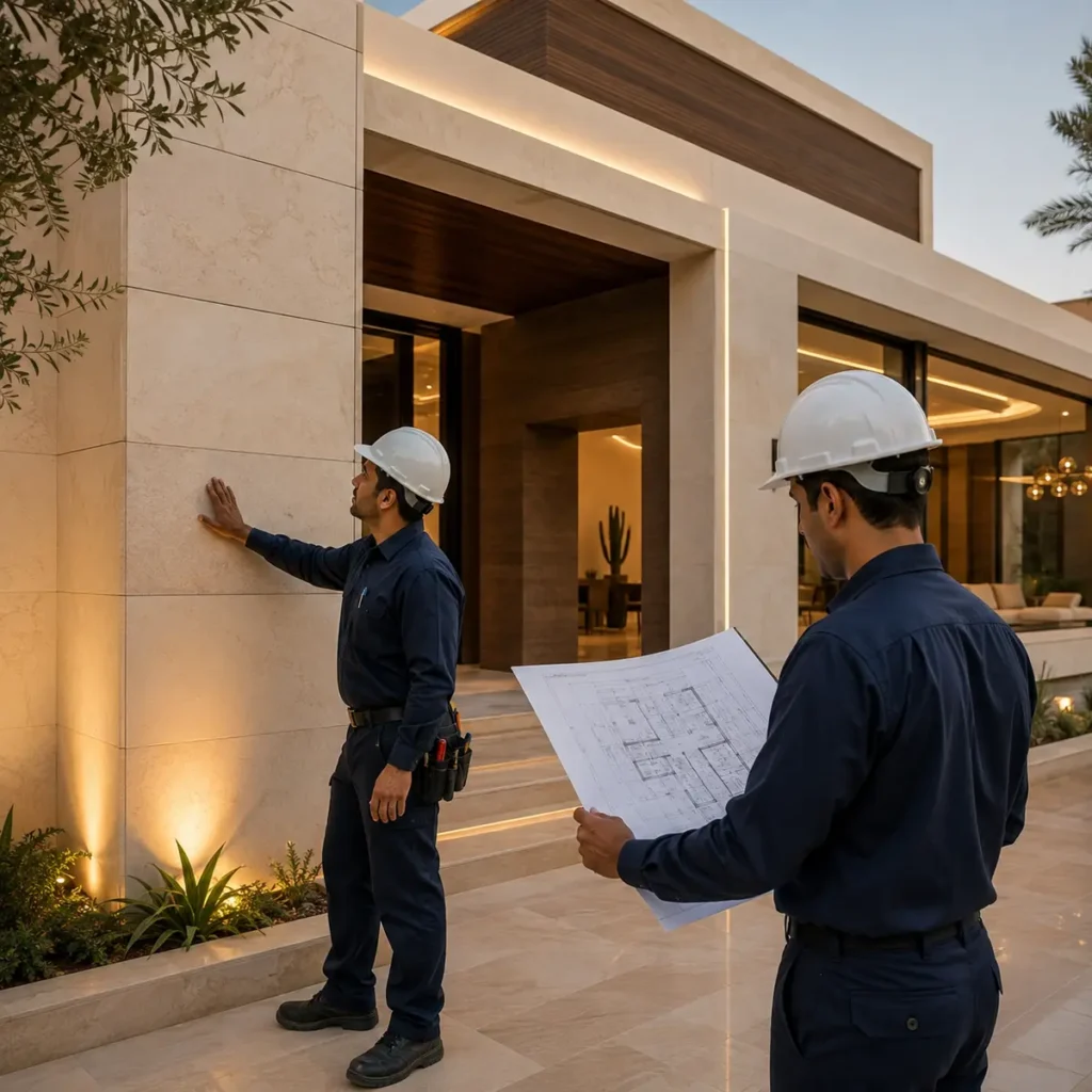 ترميم وتشطيب المباني