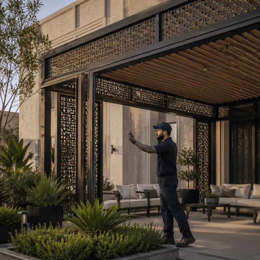 مظلات وسواتر وبرجولات